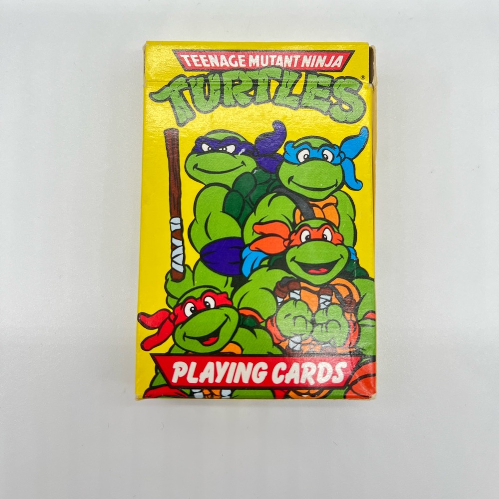 1990 Teenage Mutant Ninja Turtles Playing Cards